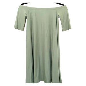 Off-the-shoulder Mini Dress